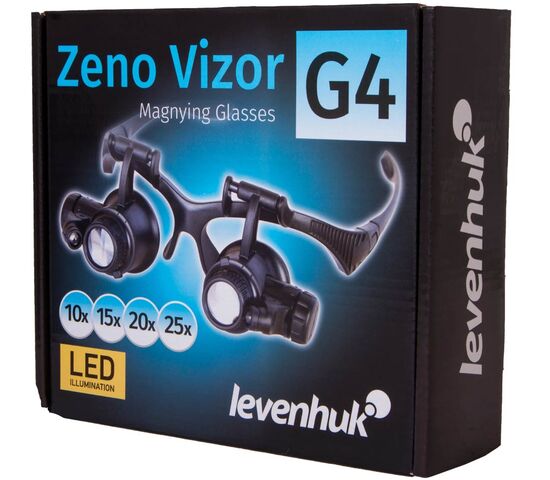 Лупа-очки Levenhuk Zeno Vizor G4, фото , изображение 2
