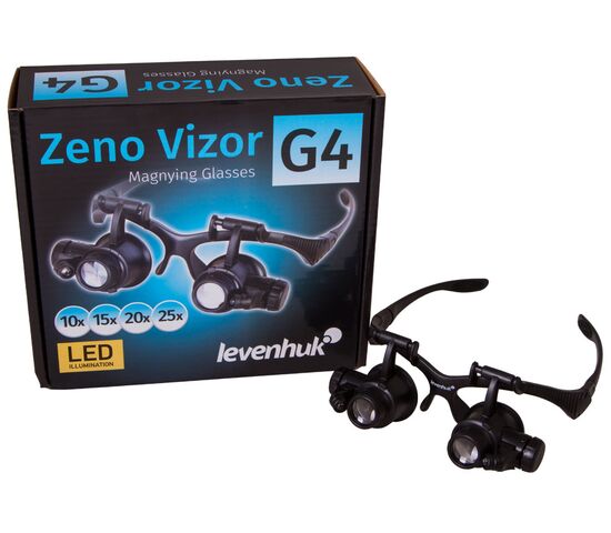 Лупа-очки Levenhuk Zeno Vizor G4, фото , изображение 4