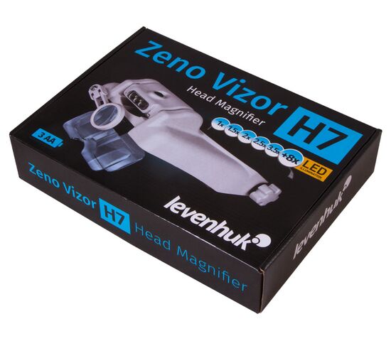 Лупа налобная Levenhuk Zeno Vizor H7, фото , изображение 12
