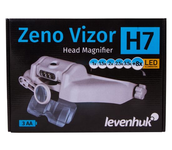 Лупа налобная Levenhuk Zeno Vizor H7, фото , изображение 13