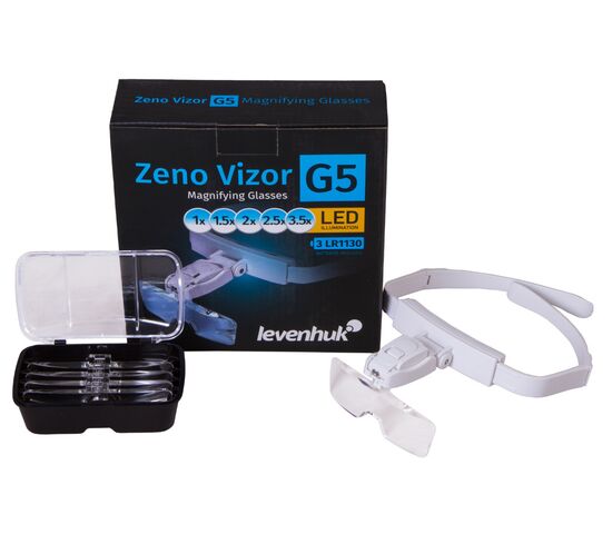 Лупа-очки Levenhuk Zeno Vizor G5, фото , изображение 2