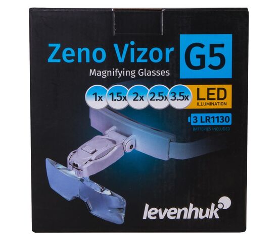 Лупа-очки Levenhuk Zeno Vizor G5, фото , изображение 12