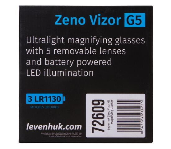 Лупа-очки Levenhuk Zeno Vizor G5, фото , изображение 13