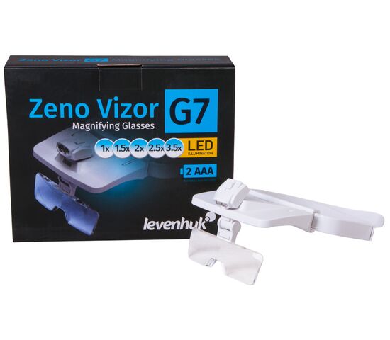 Лупа-очки Levenhuk Zeno Vizor G7, фото , изображение 11
