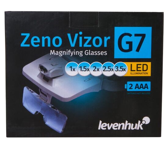 Лупа-очки Levenhuk Zeno Vizor G7, фото , изображение 14