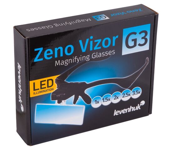 Лупа-очки Levenhuk Zeno Vizor G3, фото , изображение 11