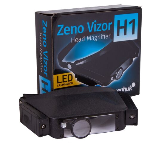 Лупа налобная Levenhuk Zeno Vizor H1, фото , изображение 10