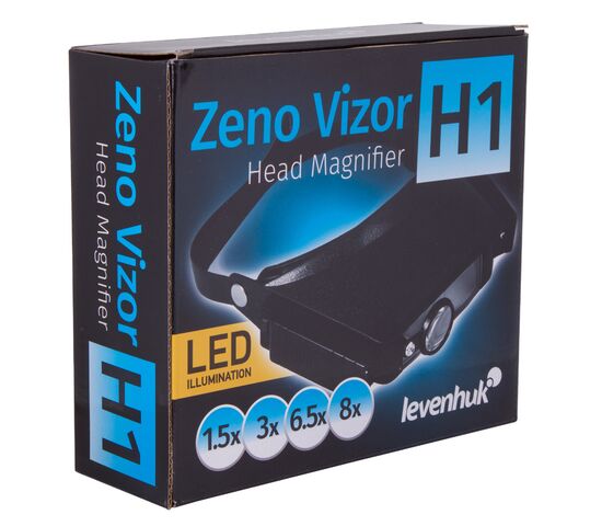 Лупа налобная Levenhuk Zeno Vizor H1, фото , изображение 11
