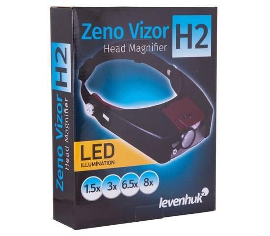 Лупа налобная Levenhuk Zeno Vizor H2, фото , изображение 13