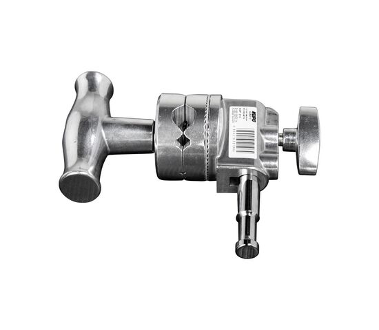 Головка KUPO KCP-210 2-1/2" GRIP HEAD WITH FIXED BABY PIN SILVER, фото , изображение 3