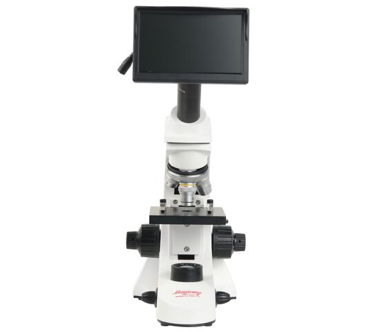 Микроскоп школьный Эврика 40х-1280х LCD цифровой, фото , изображение 4