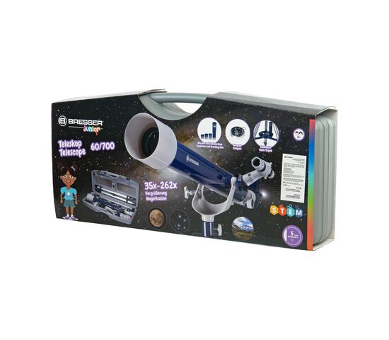 Телескоп BRESSER JUNIOR 60/700 AZ1 в кейсе (88-43100), фото , изображение 9