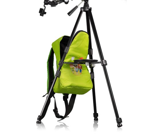 Телескоп BRESSER JUNIOR  70/400 в зеленом рюкзаке (8850610B4K000), фото , изображение 2