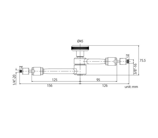 Кронштейн KUPO KCP-111 11" ROCK'S ARM, фото , изображение 6