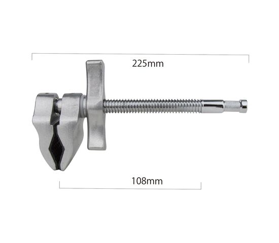 Зажим KUPO KCP-604 SUPER VISER CLAMP END JAW 4", фото 