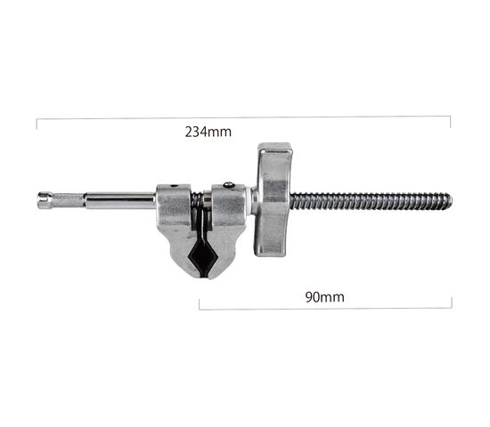 Зажим KUPO KCP-602 SUPER VISER CLAMP CENTER JAW 3.5", фото 