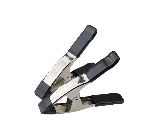 Зажим-прищепка KUPO KCP-359-BK 9" STEEL SPRING A CLAMP BLACK 2шт, фото 