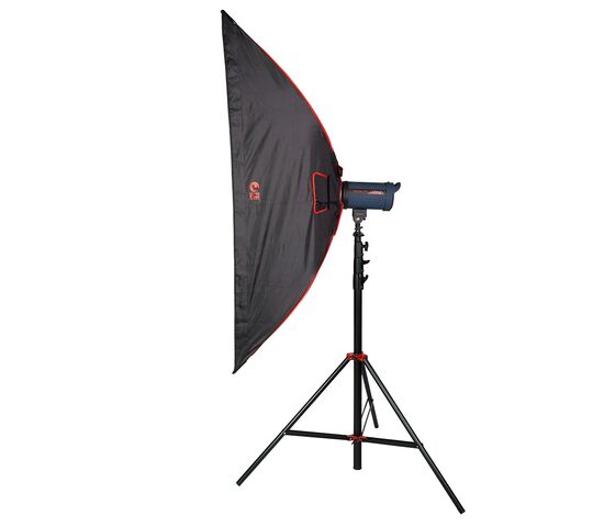 Софтбокс Falcon Eyes SBQ-75150 BW жаропрочный с сотовой насадкой, фото , изображение 2