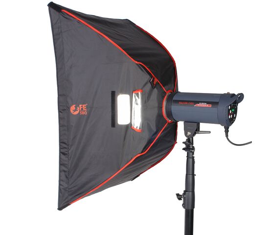 Софтбокс Falcon Eyes SBQ-6090 BW жаропрочный с сотовой насадкой, фото , изображение 4
