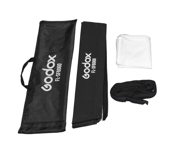 Софтбокс Godox FL-SF 6060 с сотами для FL150S, фото , изображение 4