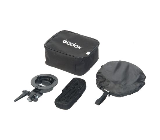 Софтбокс Godox SFGV8080 для накамерных вспышек с сотами, фото , изображение 6