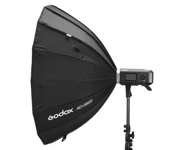 Софтбокс Godox AD-S85S быстроскладной для AD400Pro с байонетом Godox, фото , изображение 2