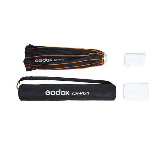 Софтбокс Godox QR-P120 параболический быстроскладной, фото , изображение 5