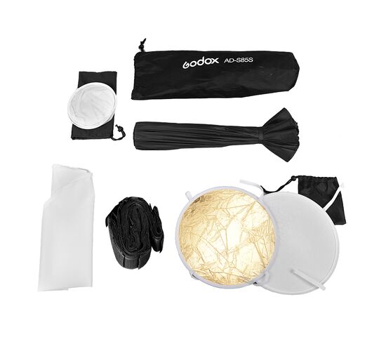 Софтбокс Godox AD-S85S быстроскладной для AD400Pro с байонетом Godox, фото , изображение 20