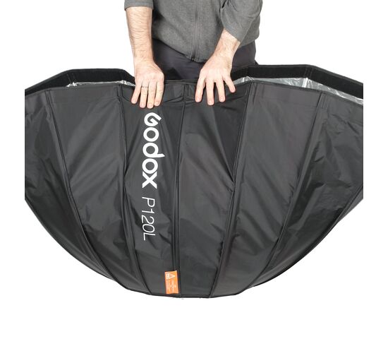 Софтбокс Godox P120L параболический, фото , изображение 8