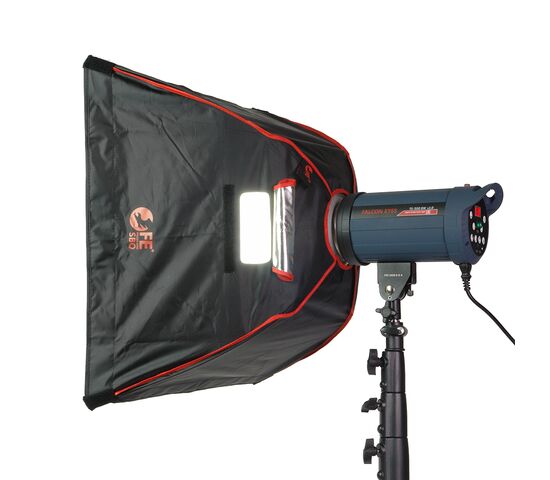 Софтбокс Falcon Eyes SBQ-6060 BW жаропрочный с сотовой насадкой, фото , изображение 5