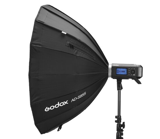 Софтбокс Godox AD-S85S быстроскладной для AD400Pro с байонетом Godox, фото , изображение 3