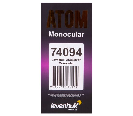 Монокуляр Levenhuk Atom 8x42, фото , изображение 14