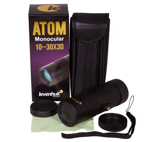 Монокуляр Levenhuk Atom 10–30х30, фото , изображение 2
