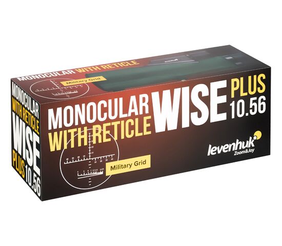 Монокуляр Levenhuk Wise PLUS 10x56 с сеткой, фото , изображение 12