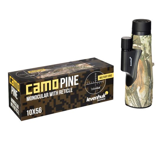 Монокуляр Levenhuk Camo Pine 10x56 с сеткой, фото , изображение 5