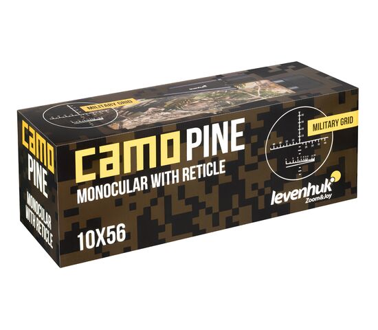 Монокуляр Levenhuk Camo Pine 10x56 с сеткой, фото , изображение 13