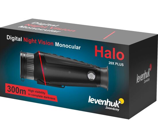 Монокуляр цифровой ночного видения Levenhuk Halo 20X PLUS, фото , изображение 9