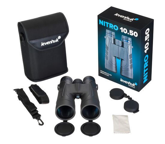 Бинокль Levenhuk Nitro 10x50, фото , изображение 3
