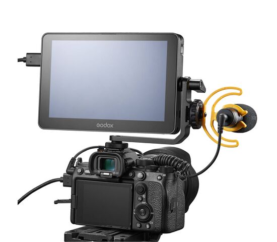 Видеомонитор Godox GM7S 7”4K HDMI накамерный, фото , изображение 8