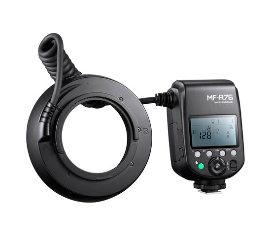 Вспышка для макросъемки Godox MF-R76 кольцевая, фото , изображение 5