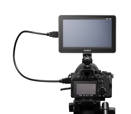 Видеомонитор Godox GM7S 7”4K HDMI накамерный, фото , изображение 5