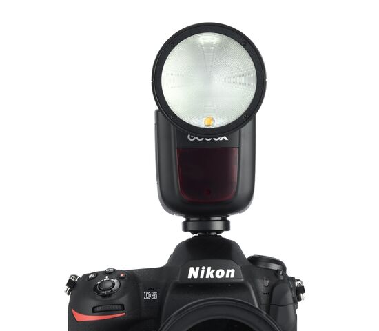 Вспышка накамерная Godox Ving V1N TTL с круглой головкой для Nikon, фото , изображение 4