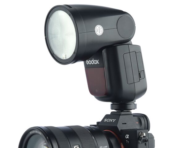 Вспышка накамерная Godox Ving V1S TTL с круглой головкой для Sony, фото , изображение 4