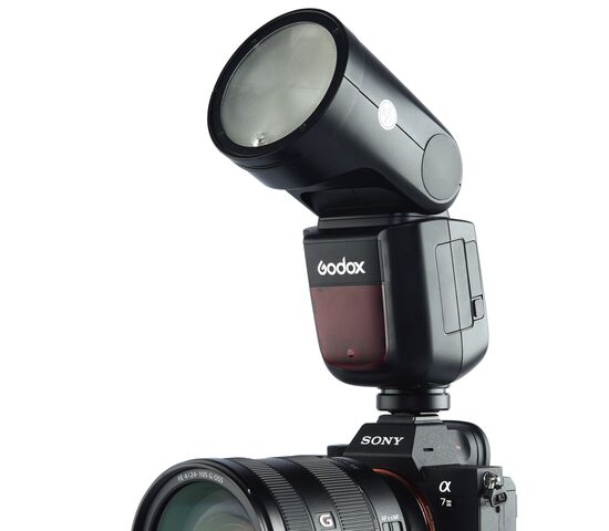Вспышка накамерная Godox Ving V1S TTL с круглой головкой для Sony, фото , изображение 8
