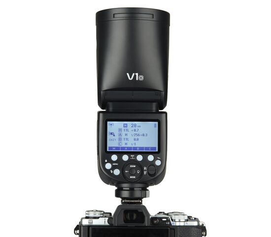Вспышка накамерная Godox Ving V1O TTL с круглой головкой для Olympus/Panasonic, фото , изображение 3