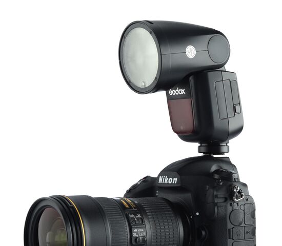 Вспышка накамерная Godox Ving V1N TTL с круглой головкой для Nikon, фото , изображение 9