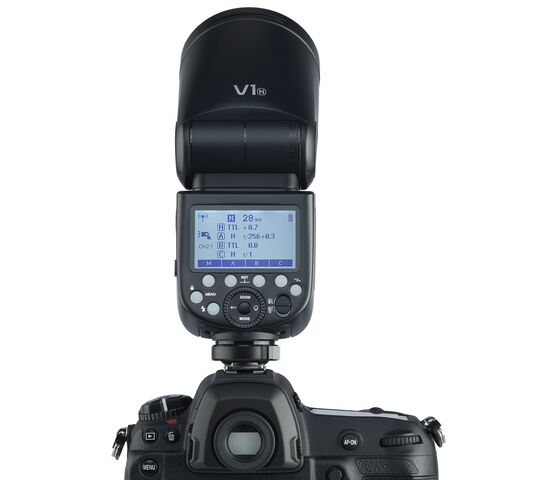 Вспышка накамерная Godox Ving V1N TTL с круглой головкой для Nikon, фото , изображение 6