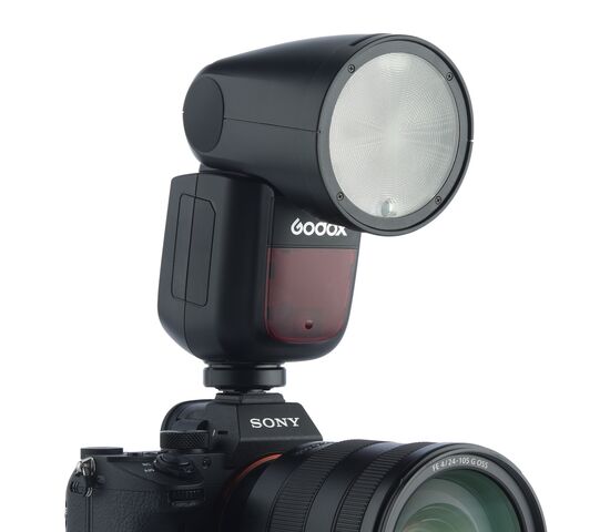 Вспышка накамерная Godox Ving V1S TTL с круглой головкой для Sony, фото , изображение 5