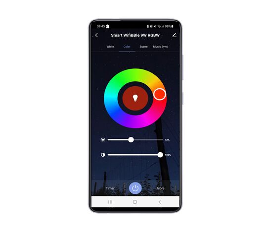 Лампа светодиодная Falcon Eyes ML-09S RGB для студийного осветителя, фото , изображение 5