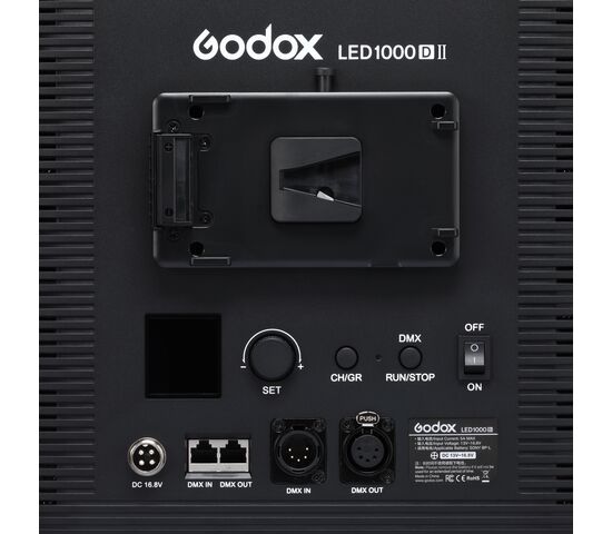 Осветитель светодиодный Godox LED1000D II студийный, фото , изображение 9